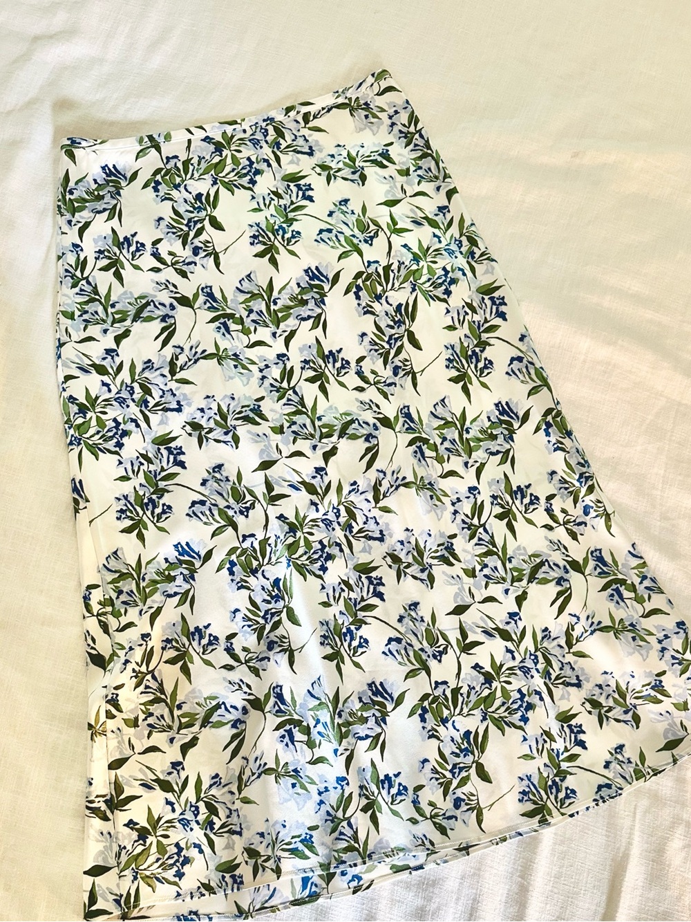 Club Monaco 100% Mulberry Silk Pleated Midi Skirt Size 4 | Matching Set
